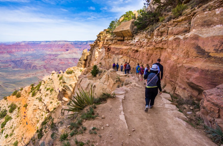 Amazing view of the grand canyon national park, Arizona. It is one of the most remarkable natural wonders in the world.
